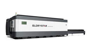 GS-CE Fiber Laser Cutting Machine with Shuttle Platform