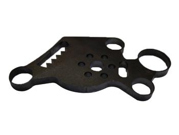2D Laser Cutting of Mild Steel