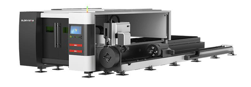 GS-CEG Fiber Laser Cutting System (Flat Sheet and Tube Processing All in One Machine)