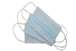 Face mask with outer earloops